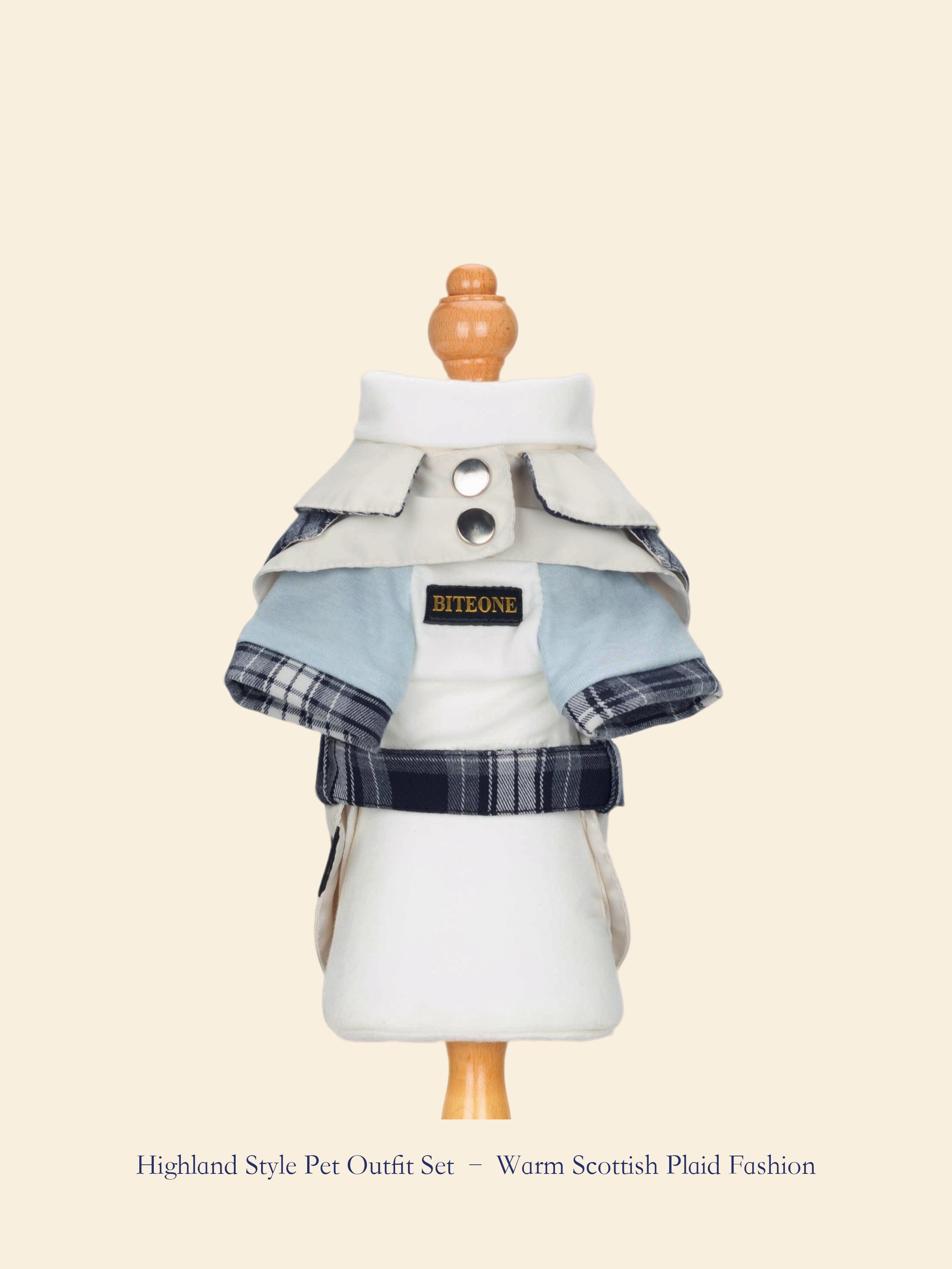 Scottish Stroll Pet Outfit Set