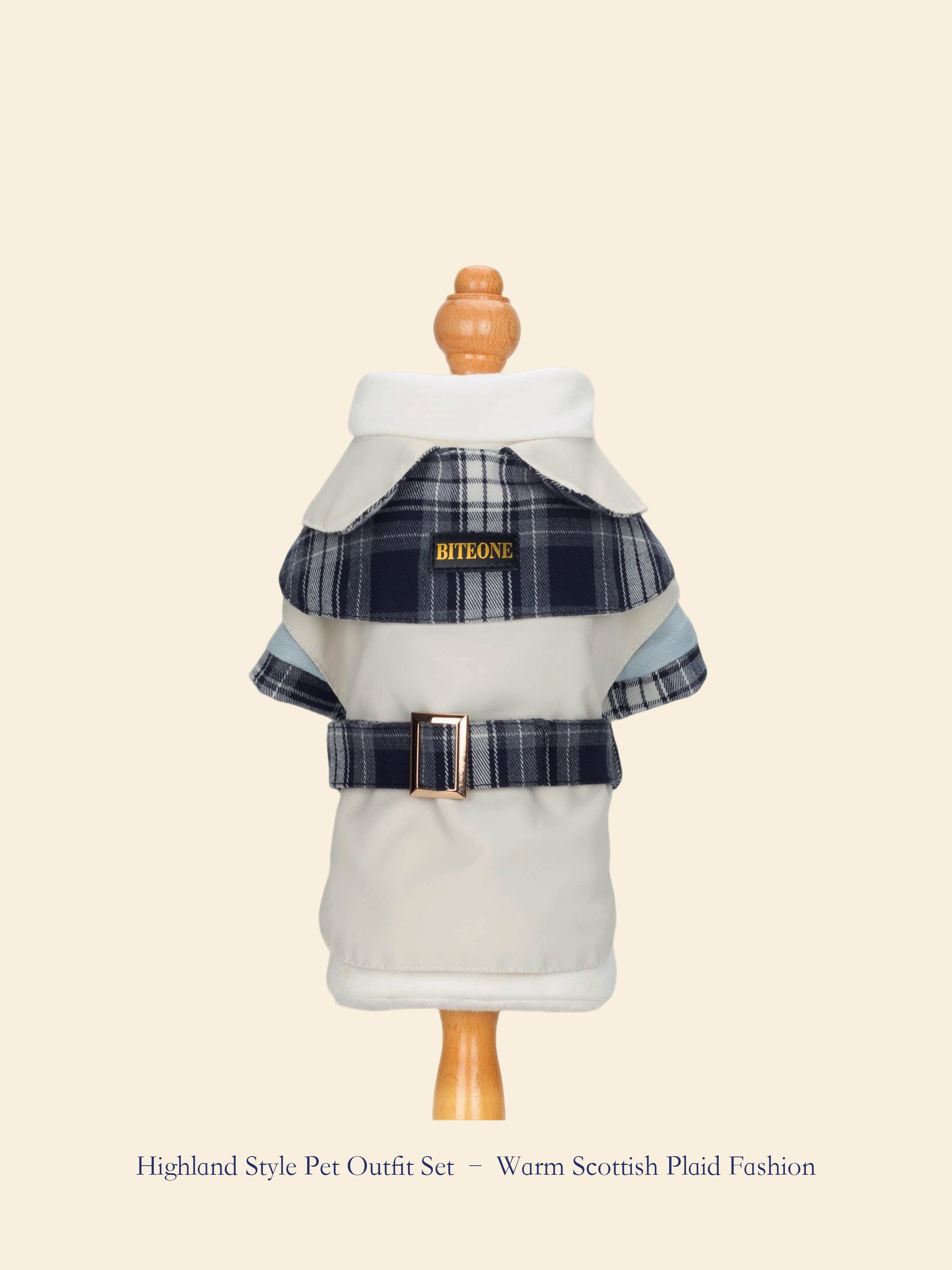 Scottish Stroll Pet Outfit Set