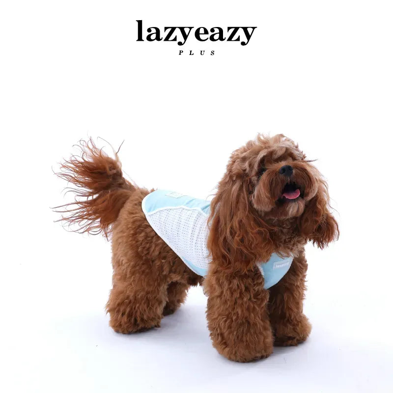 Mesh Patchwork Cooling Sunscreen Pet Shirt