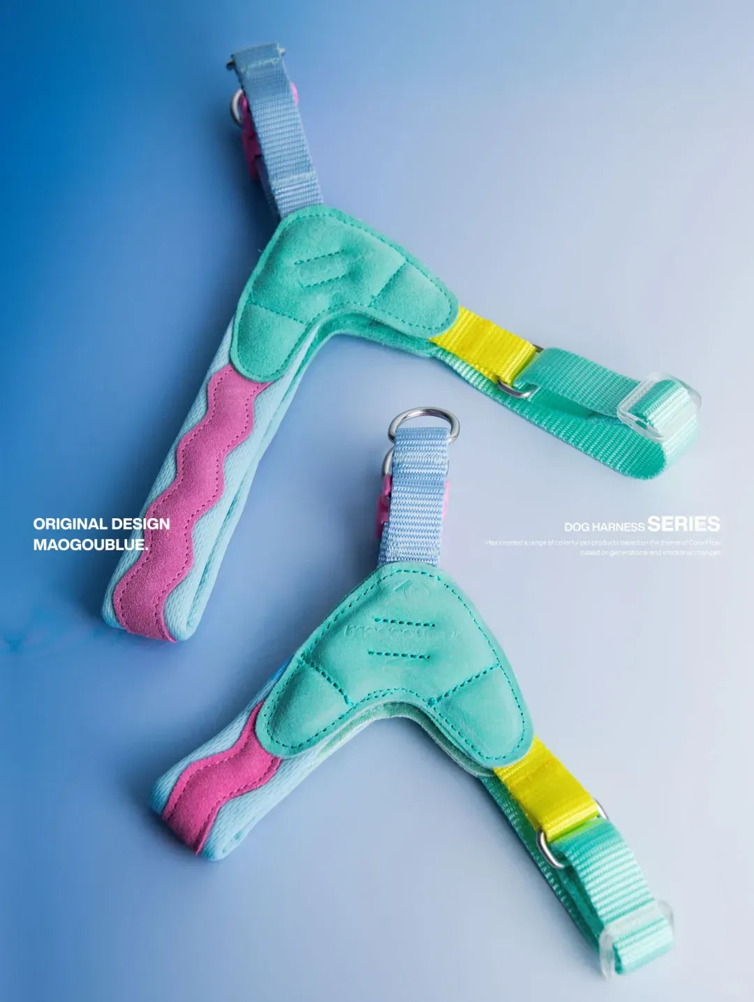 Adjustable No-Pull Escape-Proof Harness for Small & Medium Dogs