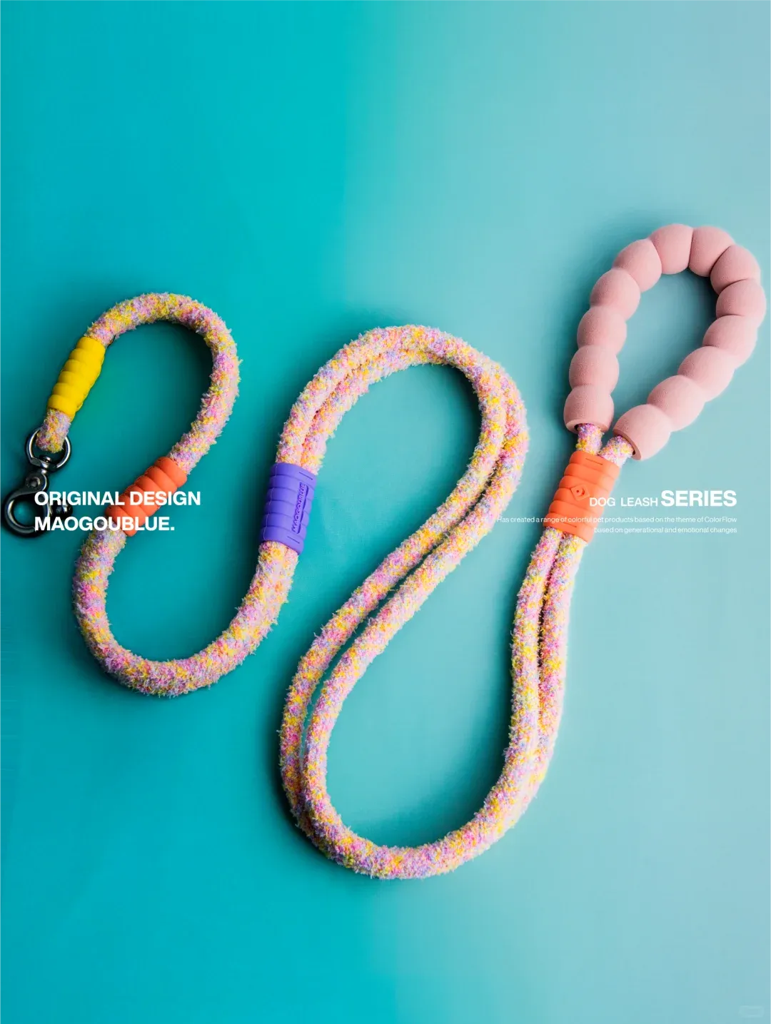 Plush-Texture Large Pet Leash