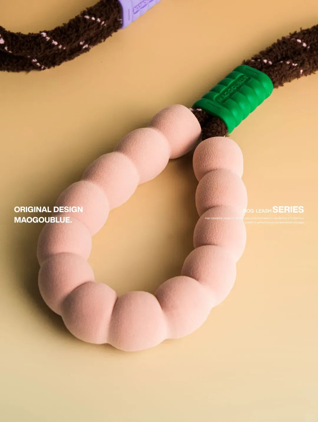 Plush-Texture Large Pet Leash