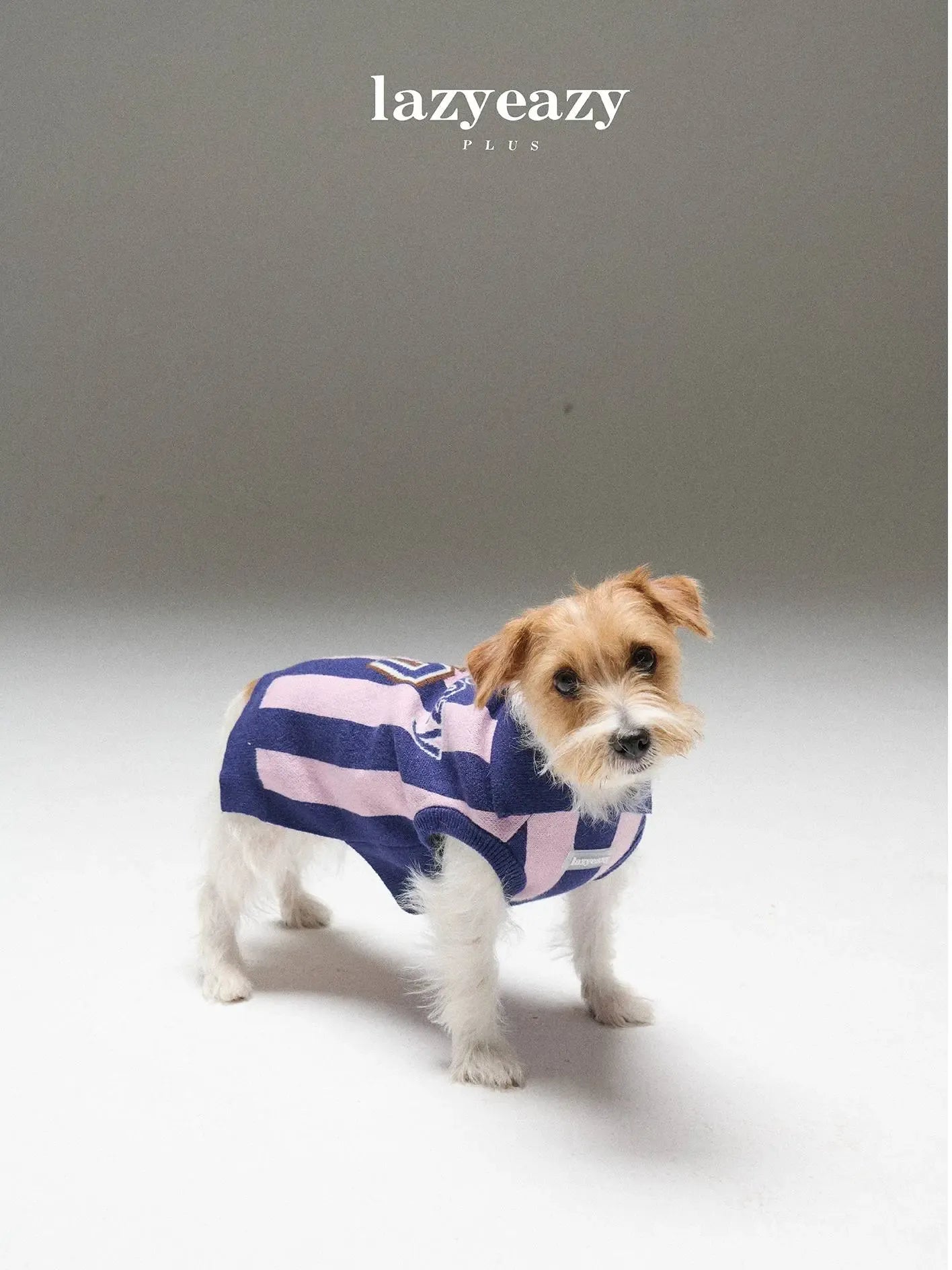 Striped Sports Knit Pet Sweater