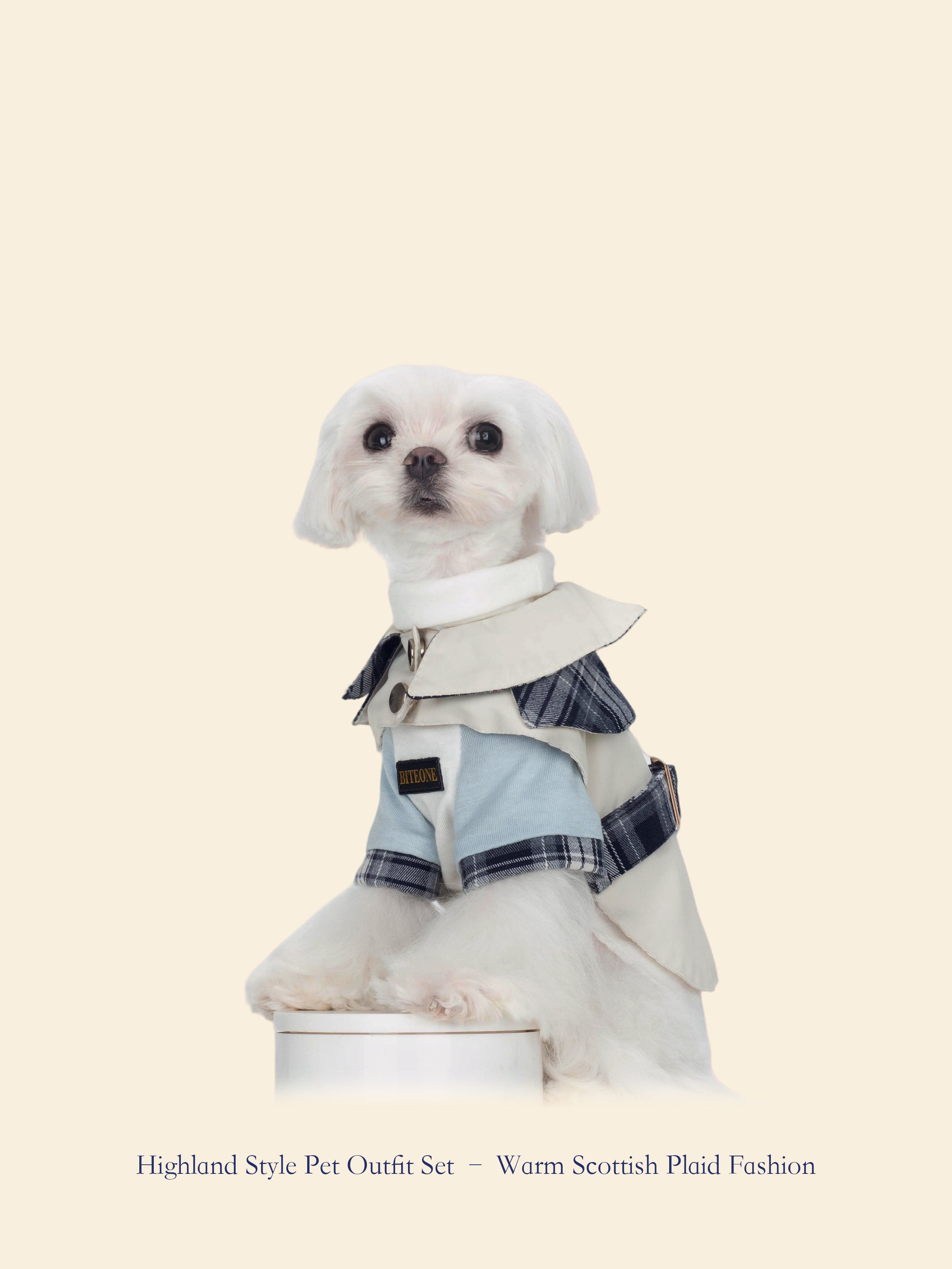 Scottish Stroll Pet Outfit Set
