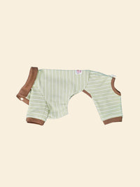 Thermal Velvet Polo Four-Leg Pet Jumpsuit