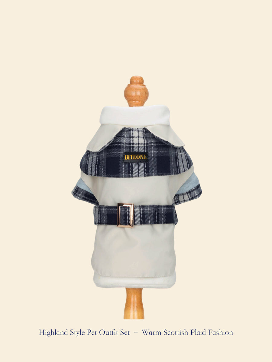 Scottish Stroll Pet Outfit Set