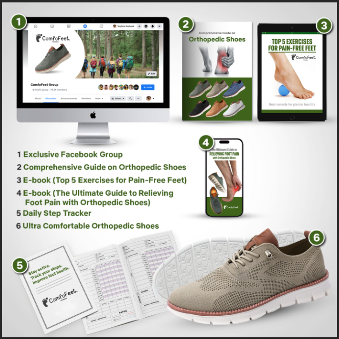Healthy and Supportive Walking Shoes (Ladies Edition) "Secret Offer" Buy 1 Get 1 Free