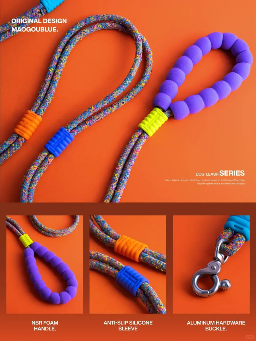 No-Pull Shock-Absorbing Dog Leash