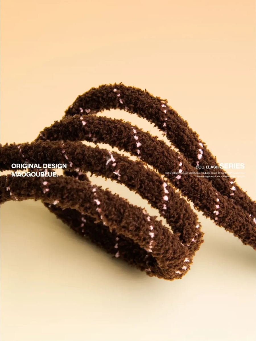 Plush-Texture Large Pet Leash