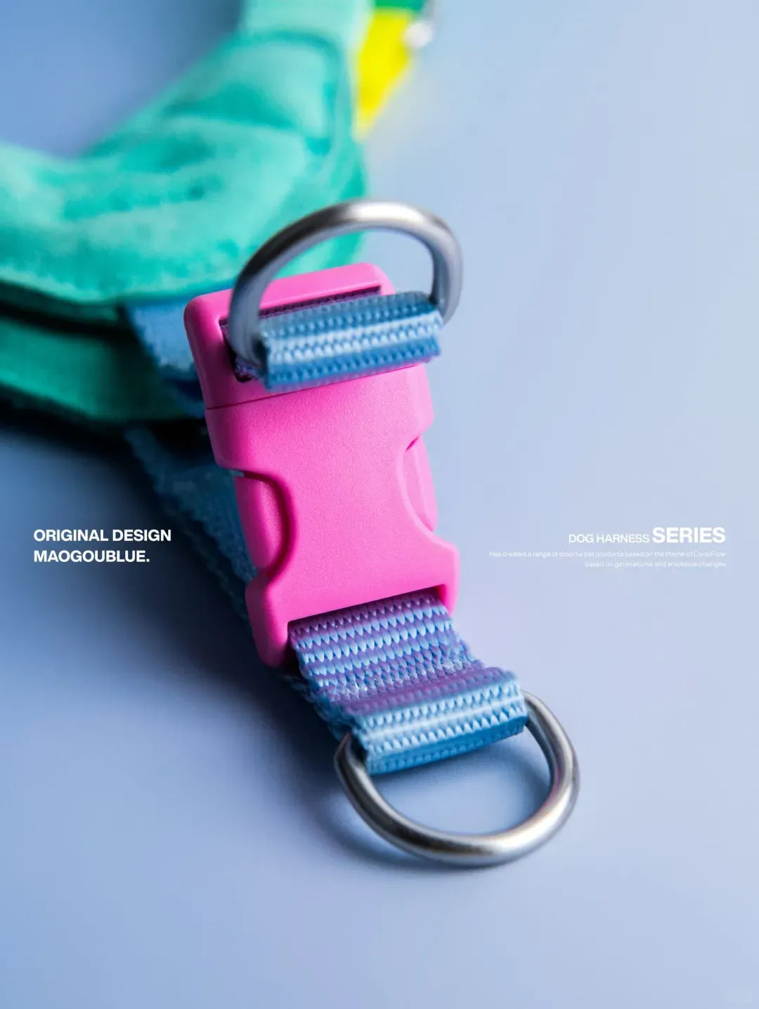 Adjustable No-Pull Escape-Proof Harness for Small & Medium Dogs