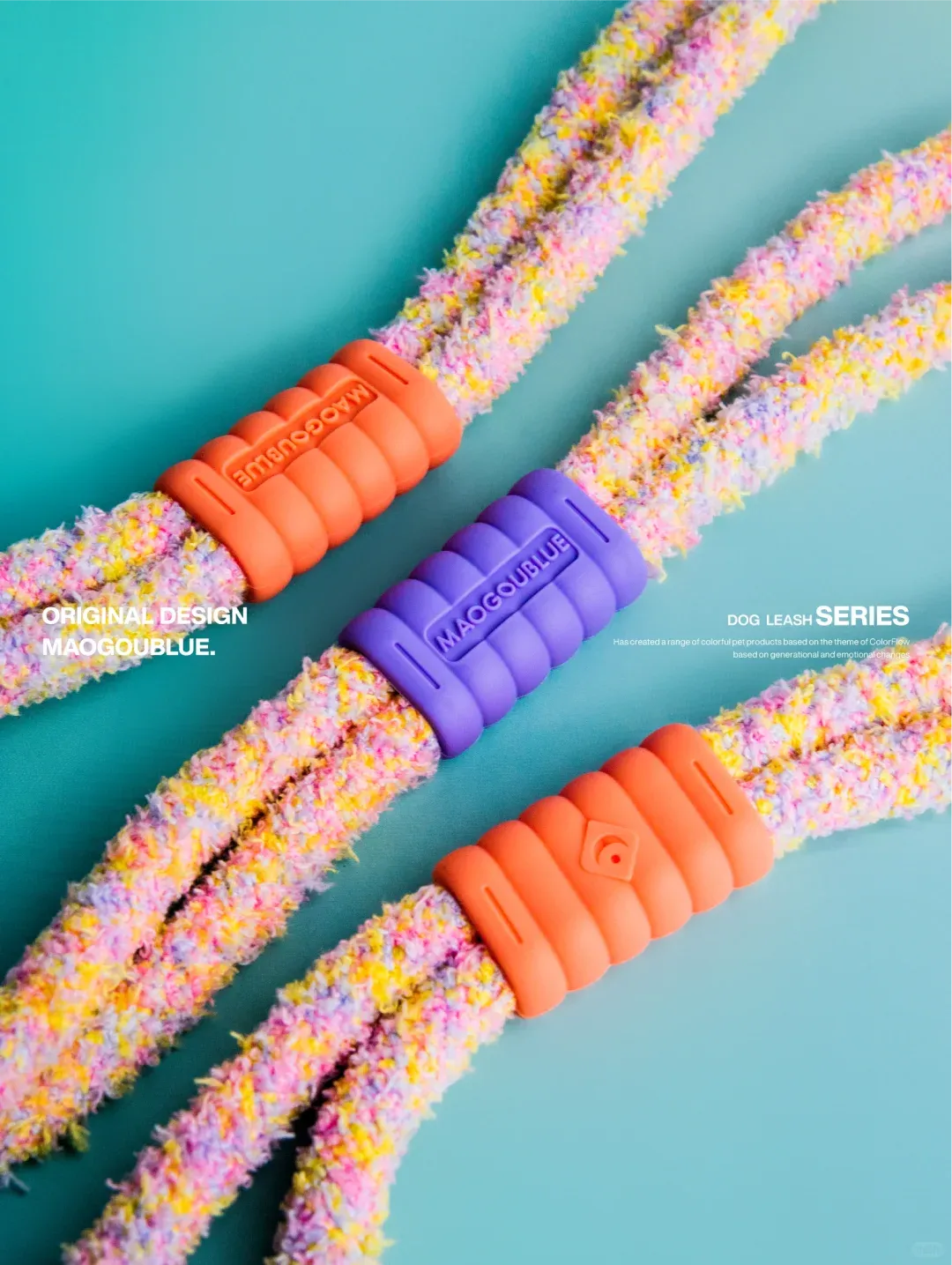 Plush-Texture Large Pet Leash