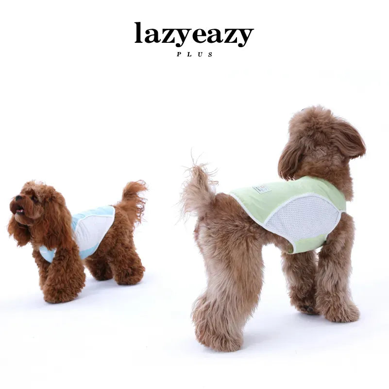 Mesh Patchwork Cooling Sunscreen Pet Shirt