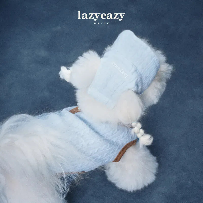 Solid Knit Pet Sun Hat