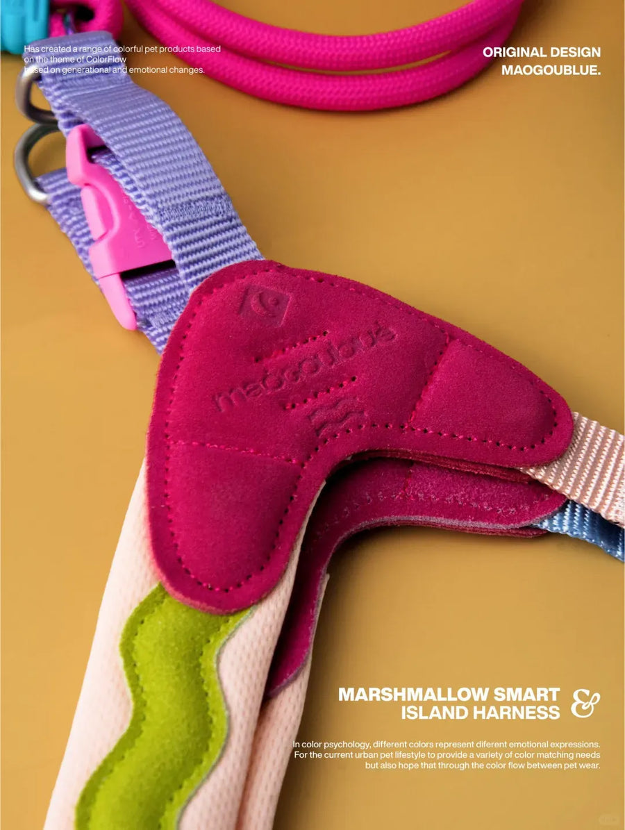 Adjustable No-Pull Escape-Proof Harness for Small & Medium Dogs