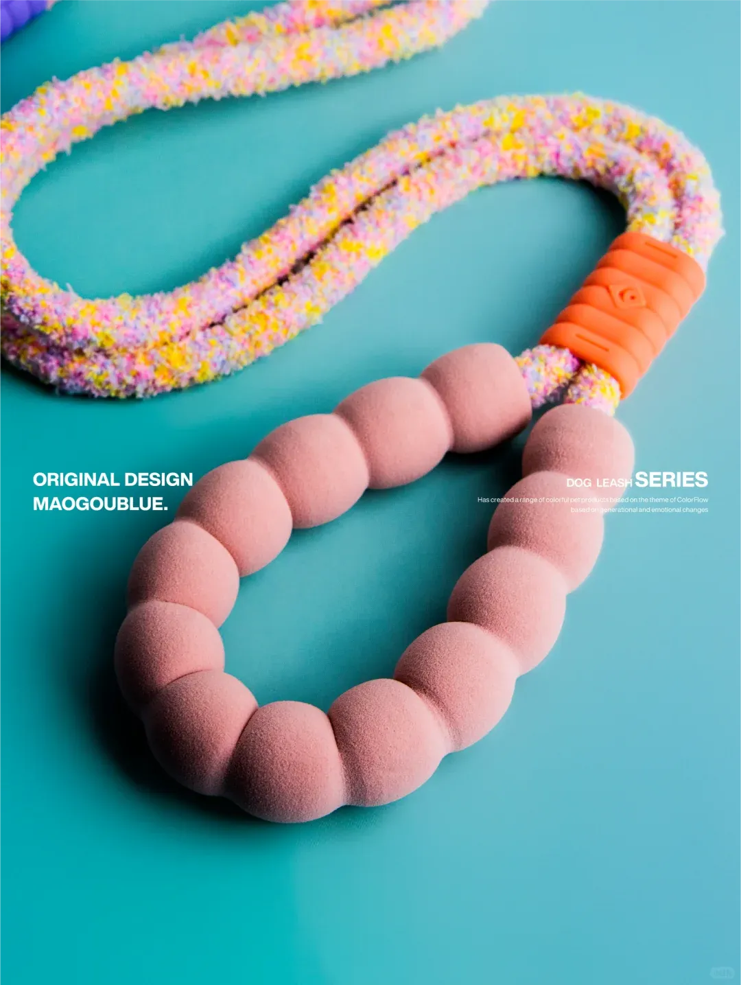 Plush-Texture Large Pet Leash