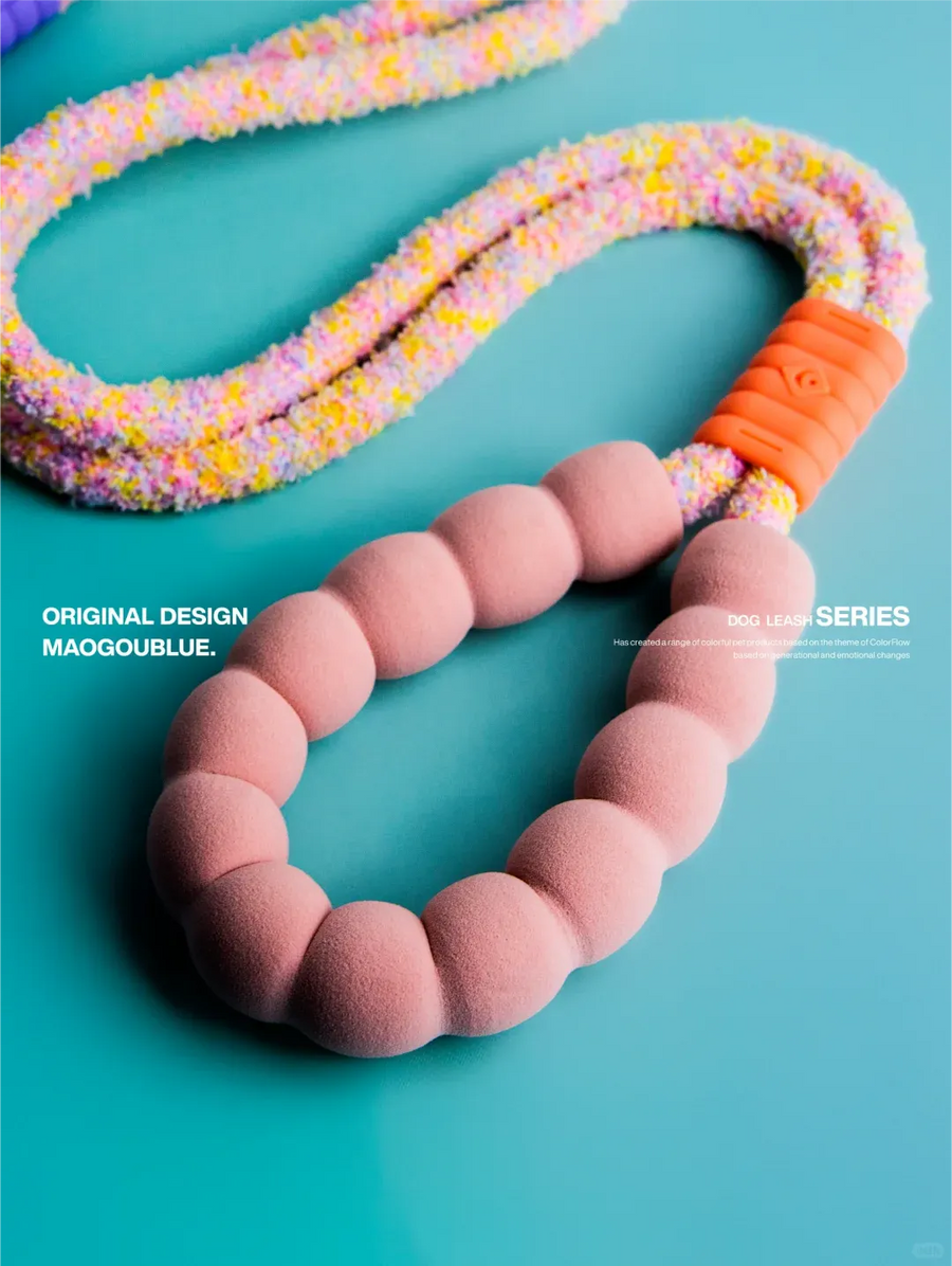 Plush-Texture Large Pet Leash