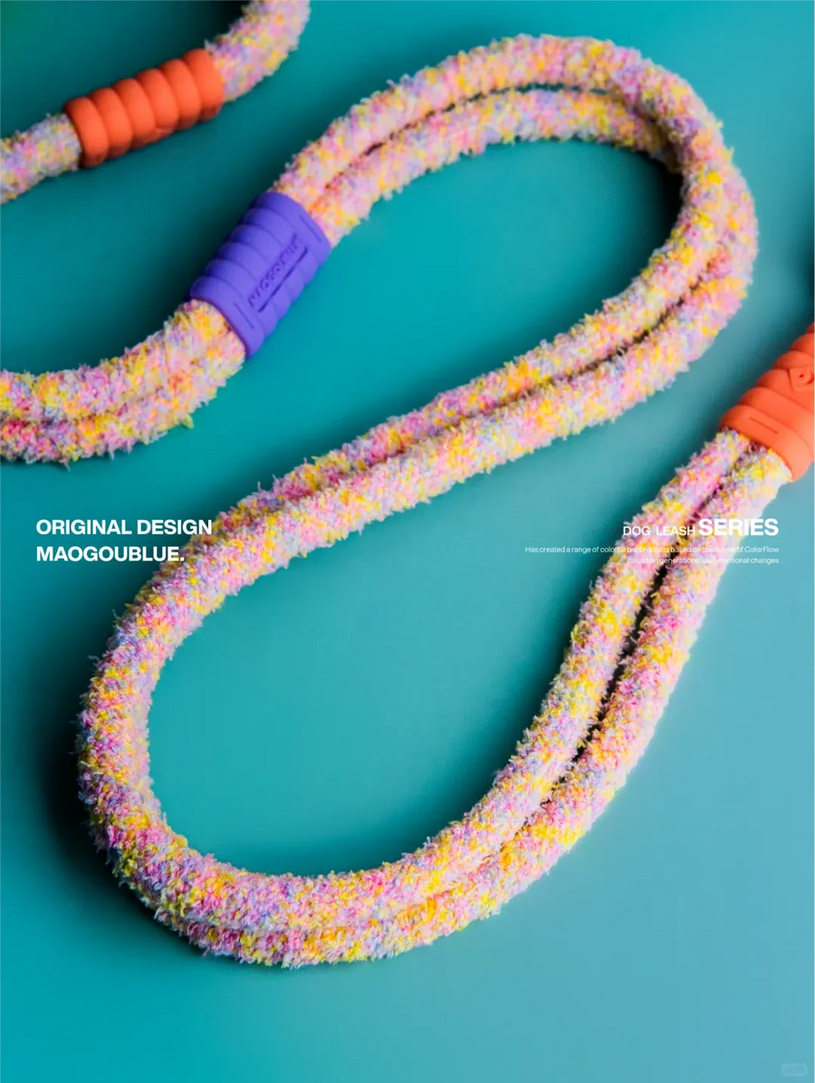 Plush-Texture Large Pet Leash